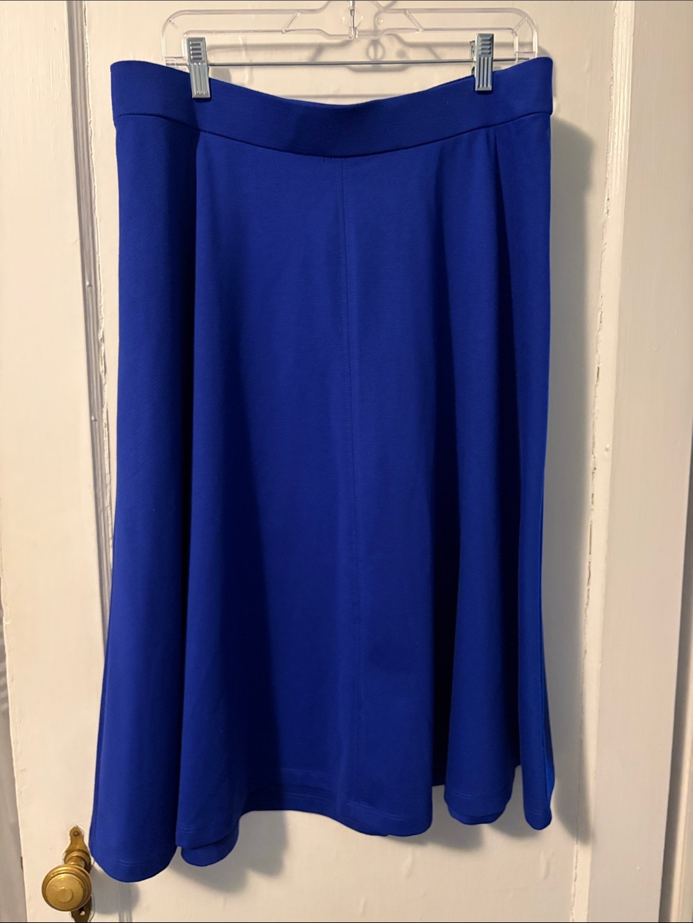Lane Bryant Royal Blue A-Line Skirt